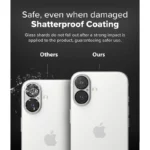 محافظ لنز دوربین ام‌گلس مدل Glass 3D MG مناسب برای گوشی موبایل اپل iPhone 16 / 16 Plus - Image 8