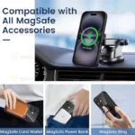 کاور آلتیمیت شیلد مدل Magsafe BRD Ring مناسب برای گوشی موبایل اپل iPhone 16 به همراه محافظ لنز دوربین - Image 6