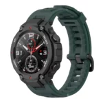 بند ساعت آکوآرا مدل SilicTX CLRG مناسب برای ساعت هوشمند امیزفیت Trex / Trex Pro به همراه کاور و محافظ صفحه نمایش - Image 9