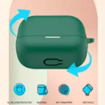 کاور آکوآرا مدل Silicone مناسب برای کیس هدفون بیسیم انکر Soundcore K20i - Image 6