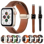 بند اسپریگ مدل Magnetic Leather SP مناسب برای  اپل واچ سری Se/1/2/3/4/5/6/7/8/9/Ultra/Ultra2 سایز 42/44/45/49mm - Image 7