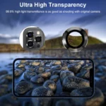 محافظ لنز دوربین آکوآرا مدل Ringi Premium مناسب برای گوشی موبایل اپل iPhone 11 Pro / 11 Pro Max - Image 6