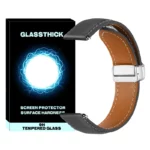 بند گلستیک مدل Mag Leather GL TW مناسب برای ساعت هوشمند گلوریمی سایز 22 میلی متری GX SPORT / GX Race
