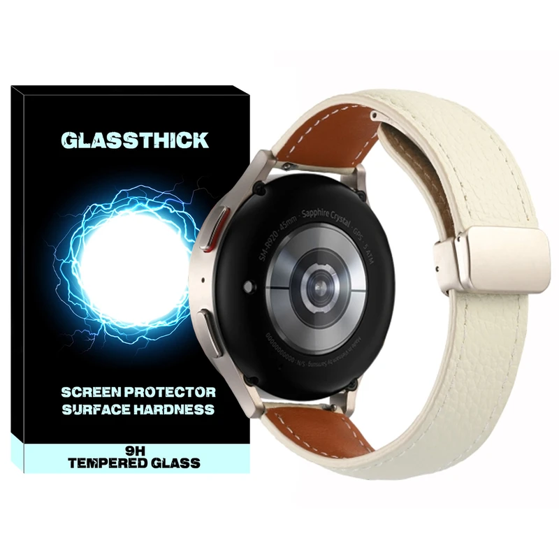 44a68bcf6ffbb83afec386b854ce86577315b562_1751270995.webp بند گلستیک مدل Mag Leather GL TW مناسب برای ساعت هوشمند شیائومی سایز 22 میلی متری Watch S4 / S4 Sport - Image 1