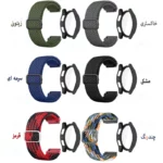 بند آکوآرا مدل Woven BK-GRD مناسب برای ساعت هوشمند سامسونگ Galaxy Watch 7 44mm به همراه کاور - Image 2