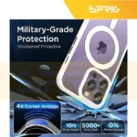 کاور اسپریگ مدل MagSafe-Ring مناسب برای گوشی موبایل اپل iPhone 12 Pro Max به همراه محافظ لنز دوربین - Image 18