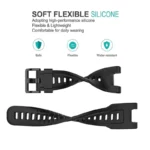 بند ساعت آکوآرا مدل SilicTX CLRG مناسب برای ساعت هوشمند امیزفیت Trex / Trex Pro به همراه کاور و محافظ صفحه نمایش - Image 5