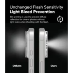 محافظ لنز دوربین گلستیک مدل Glass 3D GL مناسب برای گوشی موبایل اپل iPhone 16 / 16 Plus - Image 9