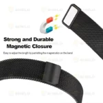 بند آلتیمیت شیلد مدل MilanStrap مناسب برای ساعت هوشمند سامسونگ Galaxy Watch 5 40mm / watch 5 44mm - Image 6