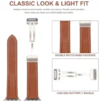 بند اسپریگ مدل Magnetic Leather SP مناسب برای  اپل واچ سری Se/1/2/3/4/5/6/7/8/9/Ultra/Ultra2 سایز 42/44/45/49mm - Image 12