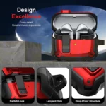 کاور اسپریگ مدل Eggshell-Lock مناسب برای کیس سامسونگ Galaxy Buds 3 / 3 pro - Image 5