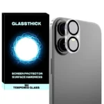 محافظ لنز دوربین گلستیک مدل Glass 3D GL مناسب برای گوشی موبایل اپل iPhone 16 / 16 Plus