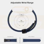 بند اسپریگ مدل favorite-1 مناسب برای ساعت هوشمند سامسونگ Galaxy Watch 4/5/6/7/FE size 40/43/44/46/47mm مجموعه 3 عددی - Image 8