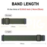 بند اسپریگ مدل favorite-1 مناسب برای ساعت هوشمند سامسونگ Galaxy Watch 4/5/6/7/FE size 40/43/44/46/47mm مجموعه 3 عددی - Image 12