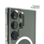 کاور آکوآرا مدل MagSafe GLS مناسب برای گوشی موبایل سامسونگ Galaxy S22 Ultra به همراه محافظ صفحه نمایش - Image 10