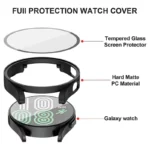 بند اسپریگ مدل Spig ORG Guard مناسب برای ساعت هوشمند سامسونگ Galaxy Watch 7 40mm به همراه کاور - Image 5