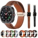 بند اسپریگ مدل Magnetic Leather SP مناسب برای ساعت هوشمند سامسونگ Galaxy Watch 7 Ultra 47mm - Image 3