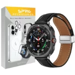 بند اسپریگ مدل Magnetic Leather SP مناسب برای ساعت هوشمند سامسونگ Galaxy Watch 7 Ultra 47mm - Image 6