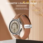 بند گلستیک مدل Mag Leather GL مناسب برای ساعت هوشمند آمیزفیت سایز 20 میلی متری GTR 42mm / Pop / Pop 2 / Pop Pro - Image 7