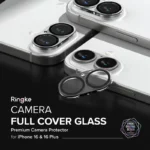 محافظ لنز دوربین ام‌گلس مدل Glass 3D MG مناسب برای گوشی موبایل اپل iPhone 16 / 16 Plus - Image 6