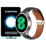 بند گلستیک مدل Mag Leather GL مناسب برای ساعت هوشمند سامسونگ Galaxy Watch 4 40mm / Watch 4 44mm / Watch 4 Classic 42mm / Watch 4 Classic 46mm