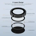 کاور آلتیمیت شیلد مدل Magsafe BRD Ring مناسب برای گوشی موبایل اپل iPhone 11 Pro Max به همراه محافظ لنز دوربین - Image 12