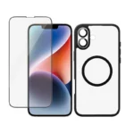 کاور آلتیمیت شیلد مدل Magsafe BRD RngFl مناسب برای گوشی موبایل اپل iPhone 16 به همراه محافظ لنز دوربین و محافظ صفحه نمایش
