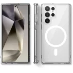 کاور آکوآرا مدل MagSafe GLS مناسب برای گوشی موبایل سامسونگ Galaxy S22 Ultra به همراه محافظ صفحه نمایش - Image 21