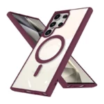 کاور آکوآرا مدل MagSafe GLS مناسب برای گوشی موبایل سامسونگ Galaxy S22 Ultra به همراه محافظ صفحه نمایش - Image 28