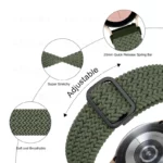 بند آکوآرا مدل Woven BK-GRD مناسب برای ساعت هوشمند سامسونگ Galaxy Watch 7 44mm به همراه کاور - Image 8