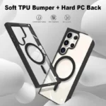 کاور آکوآرا مدل MagSafe GLS BKRNG مناسب برای گوشی موبایل سامسونگ Galaxy S22 Ultra به همراه محافظ صفحه نمایش و محافظ لنز - Image 3