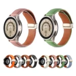 بند گلستیک مدل Mag Leather GL TW مناسب برای ساعت هوشمند میبرو سری Lite 2 / Lite 3 / Lite 3 Pro سایز 22mm - Image 4