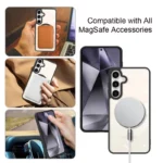 کاور آکوآرا مدل MagSafe GLS BKRNG مناسب برای گوشی موبایل سامسونگ Galaxy S23 FE به همراه محافظ صفحه نمایش و محافظ لنز دوربین - Image 20