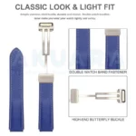 بند آکوآرا مدل Leathery Magnet مناسب برای ساعت هوشمند سامسونگ Galaxy watch Active 40mm / Active 2 40mm / Active 2 44mm - Image 6