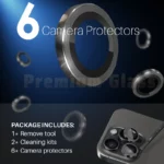 محافظ لنز دوربین آکوآرا مدل Ringi Premium مناسب برای گوشی موبایل اپل iPhone 12 Pro Max - Image 12