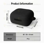 کاور آلتیمیت شیلد مدل Silicone UL مناسب برای کیس هدفون بی‌سیم انکر Soundcore P30i - Image 9