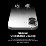 محافظ لنز دوربین گلستیک مدل Glass 3D GL مناسب برای گوشی موبایل اپل iPhone 16 / 16 Plus - Image 5