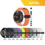 بند اسپریگ مدل Silicone Magnet W8 مناسب برای ساعت هوشمند سامسونگ Galaxy Watch 8 40mm/44mm/Classic 46mm - Image 2