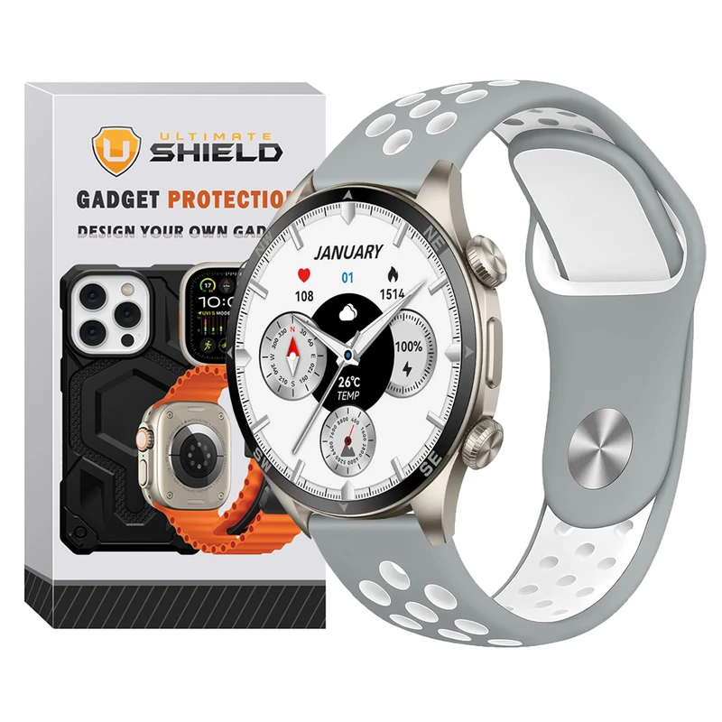 06a27226991437bcdff466d0d538ea616ba8c205_1754549328.webp بند آلتیمیت شیلد مدل NK_SIC TW مناسب برای ساعت هوشمند گلوریمی GX Sport 22mm - Image 1