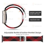 بند آلتیمیت شیلد مدل Braided GK مناسب برای اپل واچ 44 میلی متری سری SE 3 - Image 7