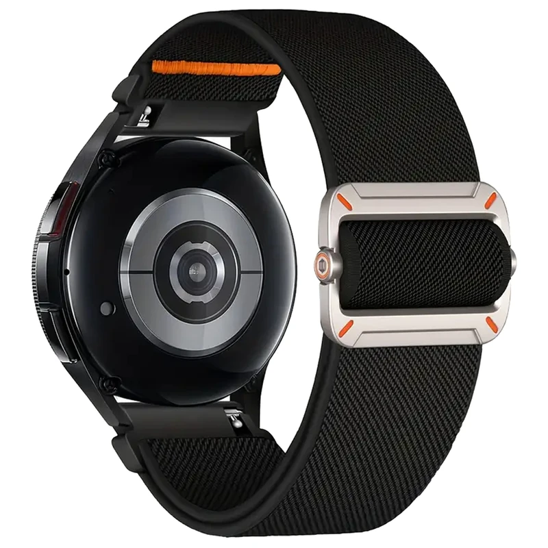 077f77f890a810f3822a8f871f3b938373c76112_1754390188.webp بند اسپریگ مدل Fabric Elastic مناسب برای ساعت هوشمند سامسونگ Galaxy Watch 6 40mm - Image 1