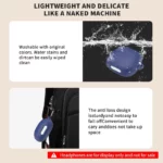 کاور زیرو مدل Silicone ZR مناسب برای کیس هدفون بی‌سیم انکر Liberty 4 Pro - Image 3