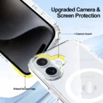 کاور آلتیمیت شیلد مدل Clear Magsafe UL مناسب برای گوشی موبایل اپل iPhone 17 - Image 3