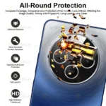 محافظ لنز دوربین آلتیمیت شیلد مدل 3D-UL مناسب برای گوشی موبایل شیائومی Redmi 14C - Image 2