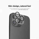 محافظ لنز دوربین پلاس مدل Glass 3D PL مناسب برای گوشی موبایل اپل iPhone 16 Pro / 16 Pro Max - Image 2