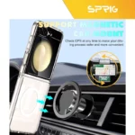 کاور اسپریگ مدل Clear Magsafe مناسب برای گوشی موبایل سامسونگ Galaxy Z Flip 7 - Image 6