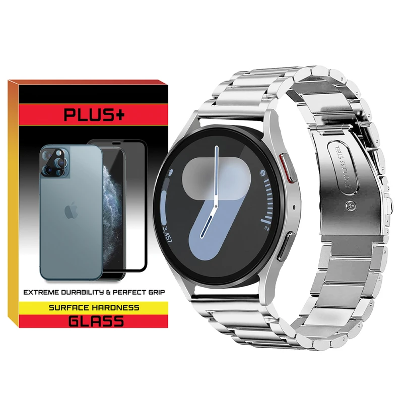 0dd54b4febcc07a80e8a891574a40e016a1b9e59_1721650601.webp بند پلاس مدل 3Bead PL مناسب برای ساعت هوشمند سامسونگ Galaxy Watch 7 40mm - Image 1