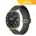 بند اسپریگ مدل Magnetic Soft Leather W8 مناسب برای ساعت هوشمند سامسونگ Galaxy Watch 8 Classic 46mm - Image 8