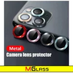 محافظ لنز دوربین ام‌گلس مدل Ring Metal مناسب برای گوشی موبایل اپل Iphone 13 / 13 Mini - Image 2