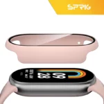 بند اسپریگ مدل PinkSPG GUD مناسب برای ساعت هوشمند شیائومی Mi band 9 12mm به همراه کاور - Image 3